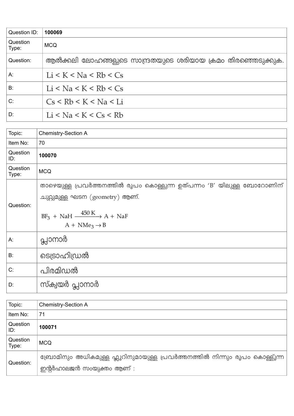 JEE Mains 2022: BTech Malayalam (Shift 1) 25-07-2022 Question Paper - Page 33