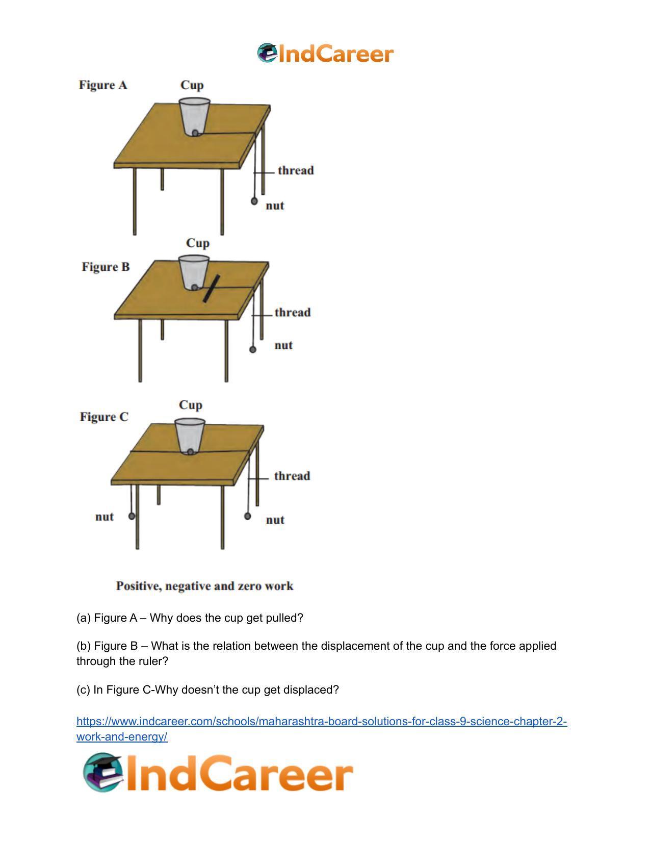 Maharashtra Board Solutions for Class 9- Science: Chapter 2- Work and Energy - Page 21