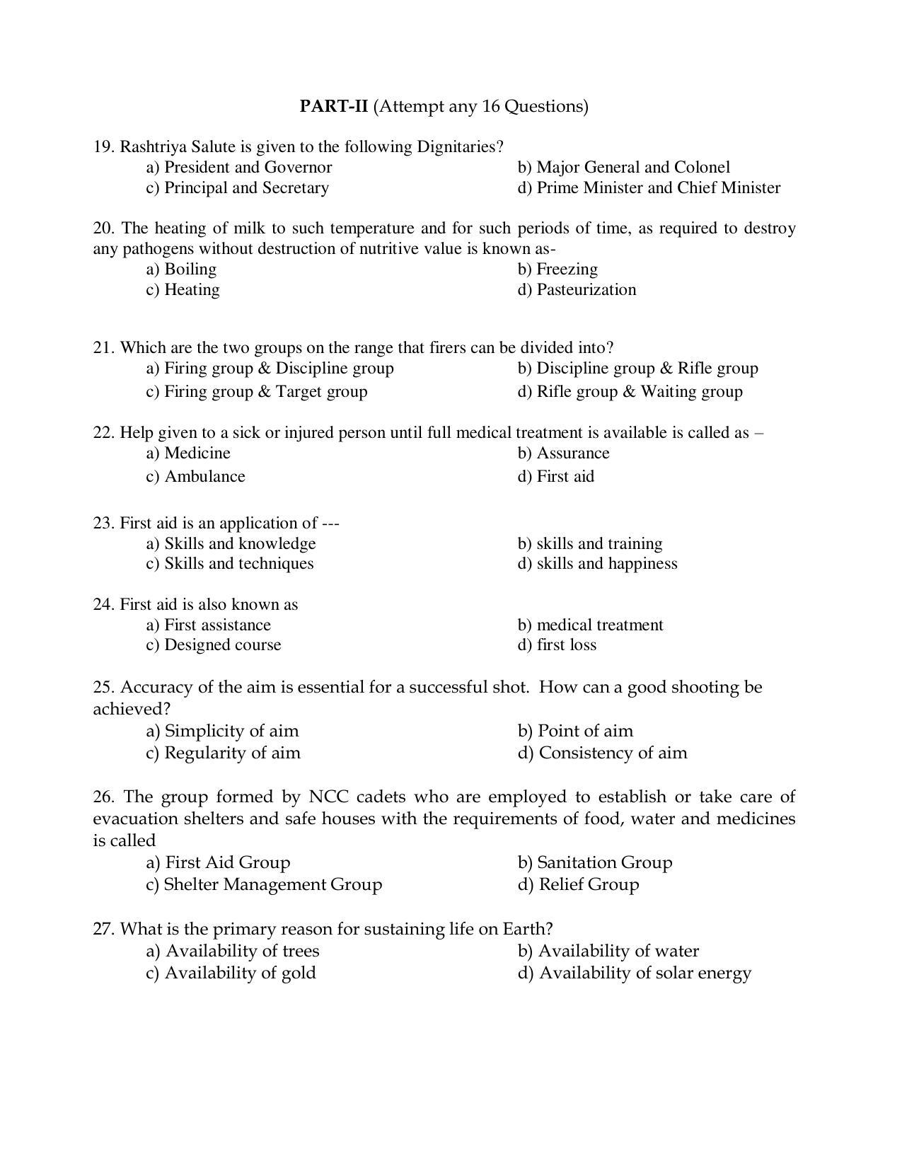 CBSE Class 10 NCC Sample Paper 2021-22 - Page 3