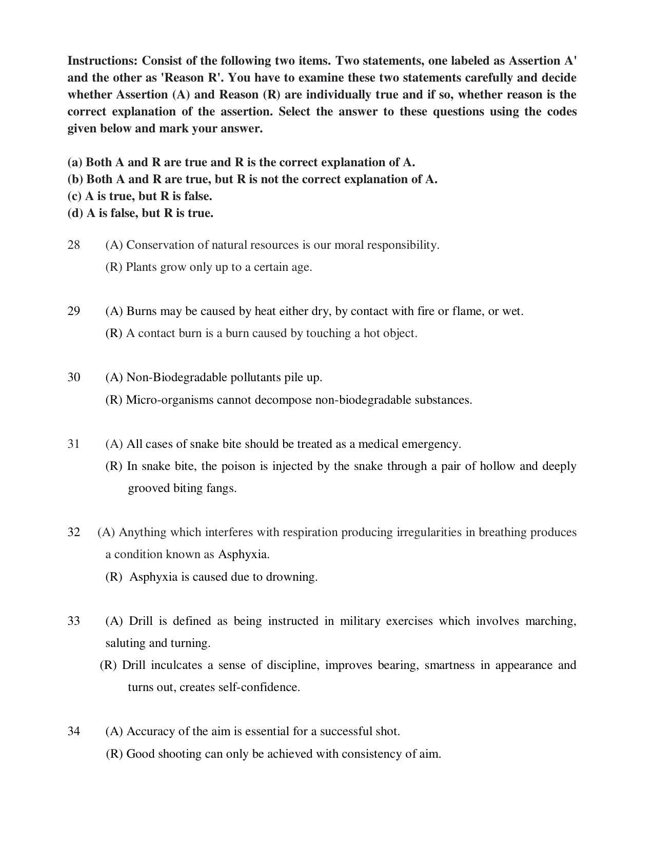 CBSE Class 10 NCC Sample Paper 2021-22 - Page 4