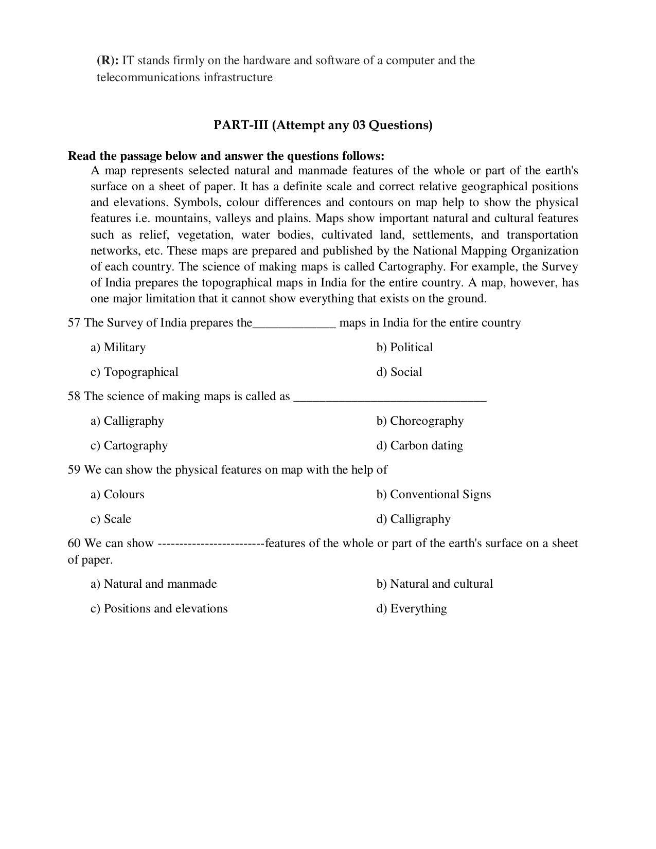 CBSE Class 10 NCC Sample Paper 202122 IndCareer Docs