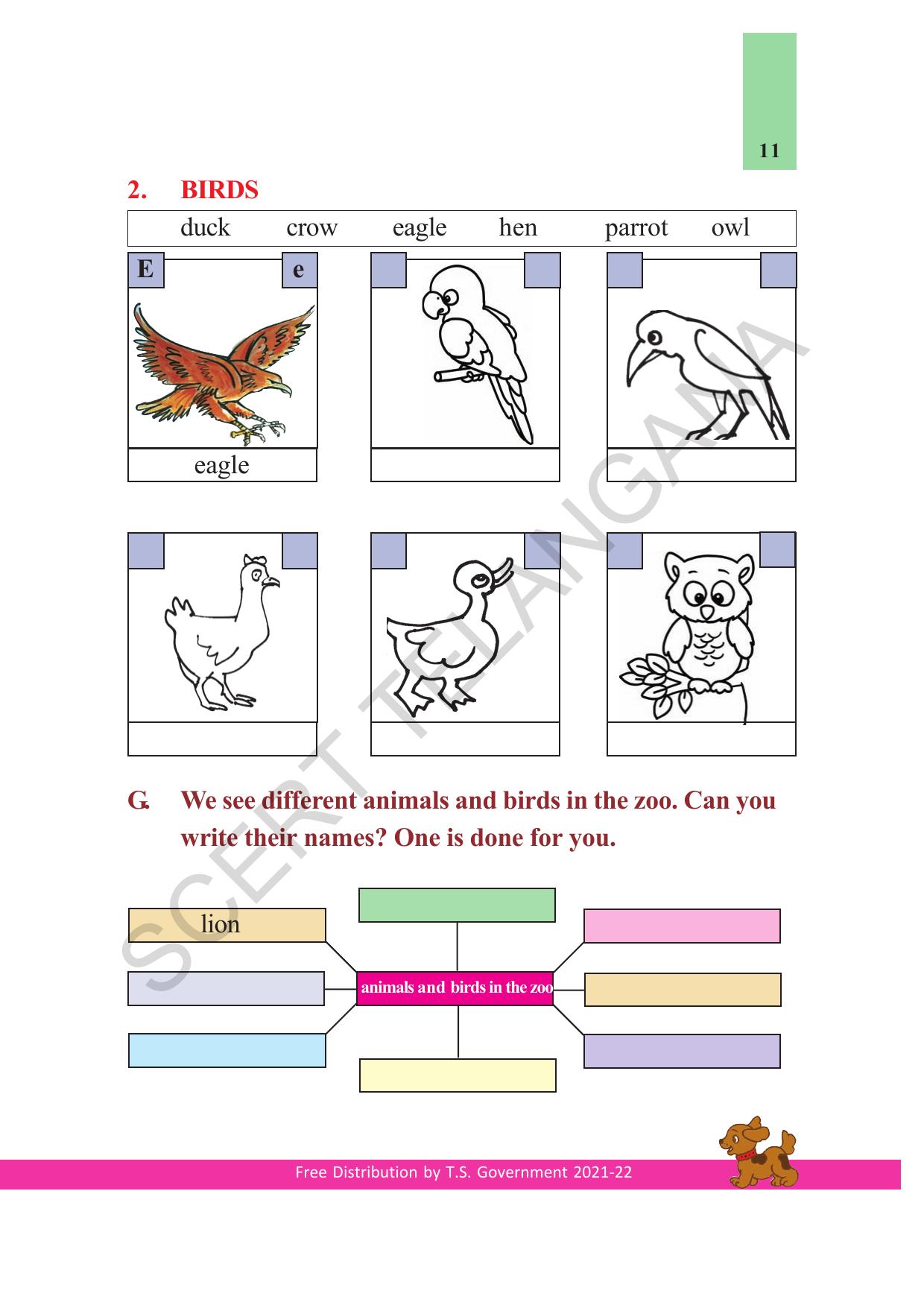 TS SCERT Class 2 English Path 1 (Telugu Medium) Text Book - Page 19