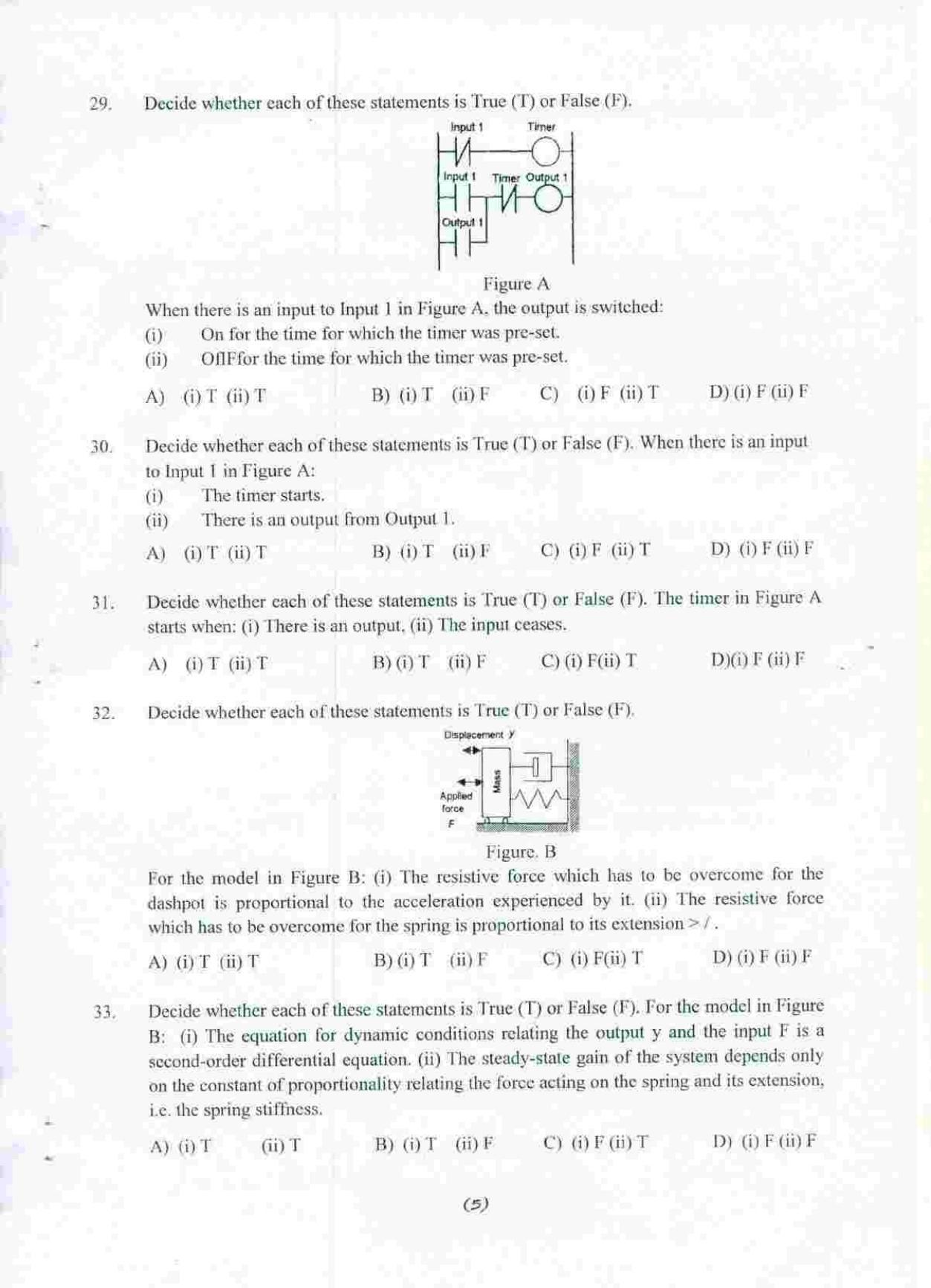 PU MPET Electrical Engineering 2015 Question Paper - Page 6
