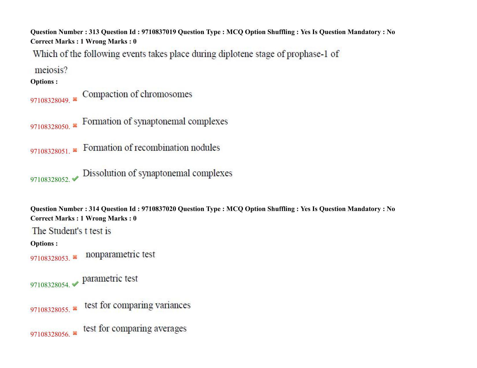 TS CPGET 2020 (BCESFSGM) (Shift 2) Question Paper with Answer Key - Page 238