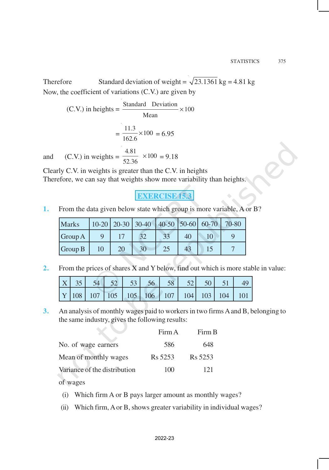 NCERT Book for Class 11 Maths Chapter 15 Probability - Page 29