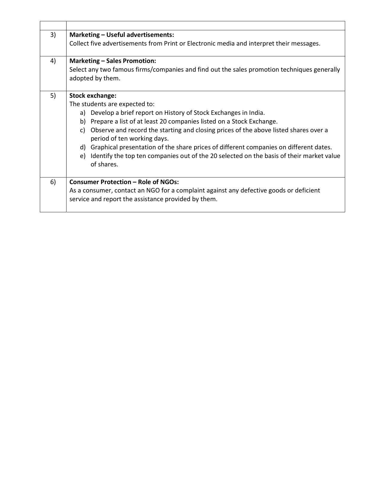 WBCHSE Class 11 & 12 Syllabus for Business Studies (BSTD) (SET II) - Page 12