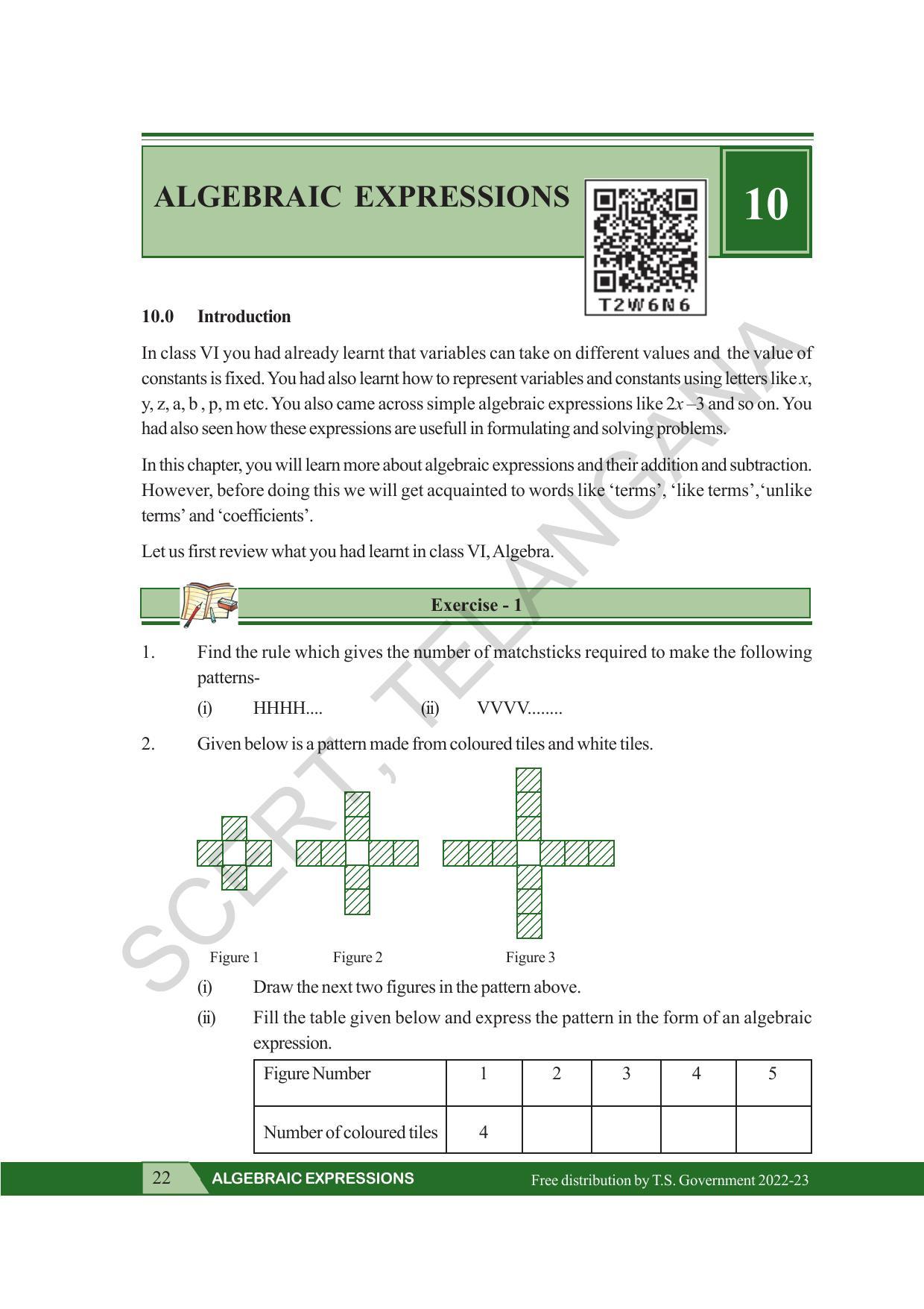TS SCERT Class 7 Maths Path 2 (Telugu Medium) Text Book - Page 34