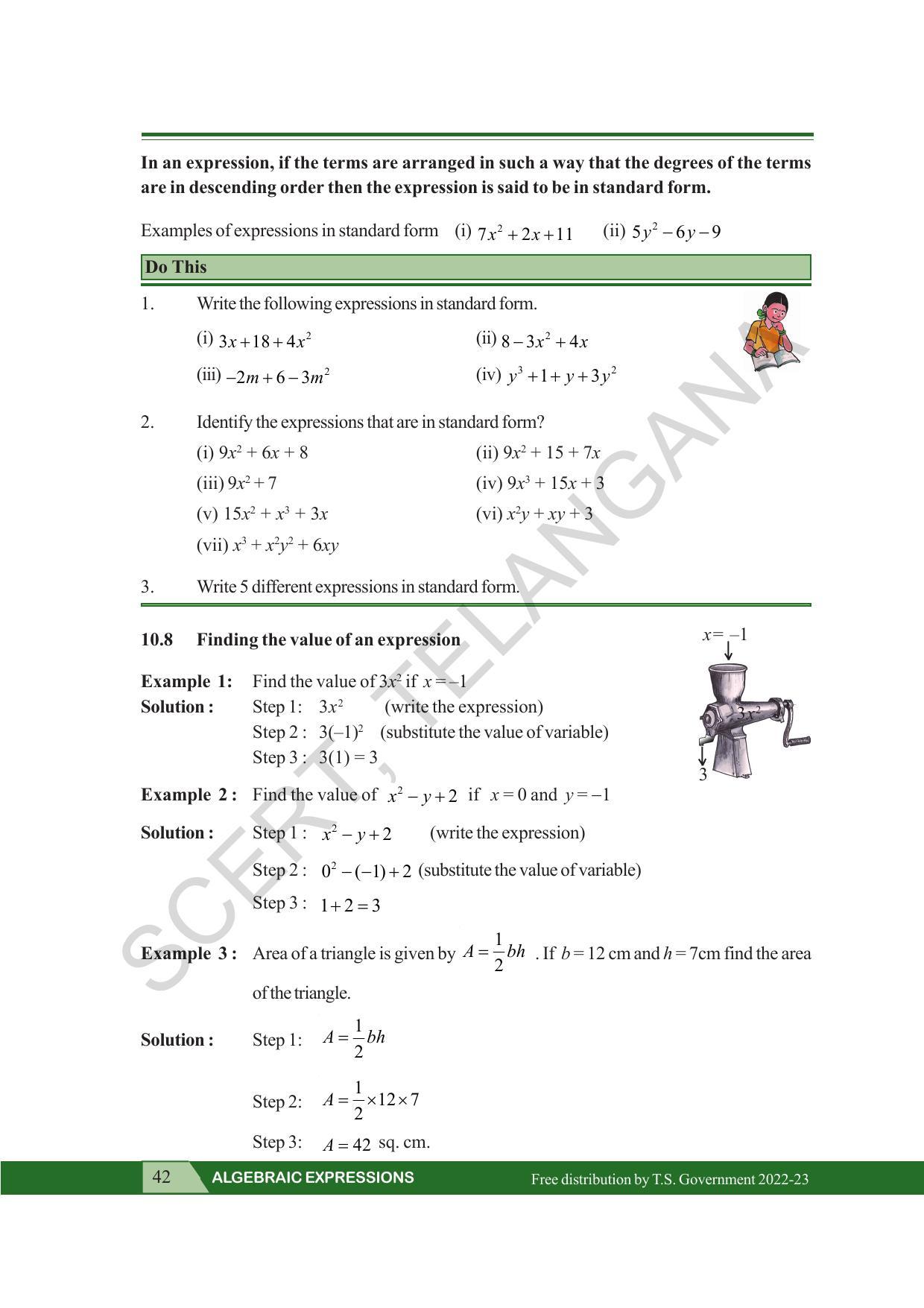 TS SCERT Class 7 Maths Path 2 (Telugu Medium) Text Book - Page 54