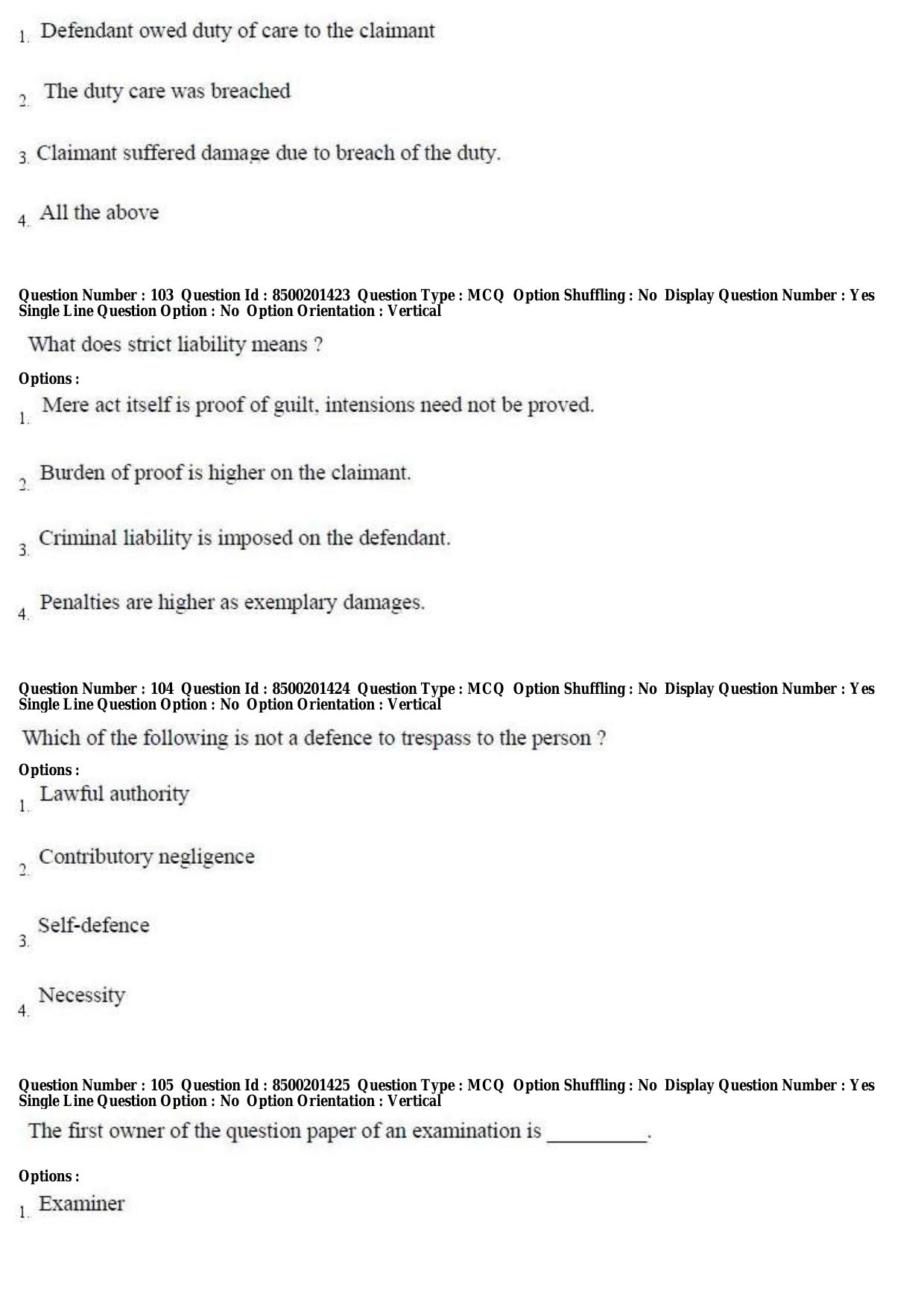 AP PGLCET 2019 Question Paper - Page 33