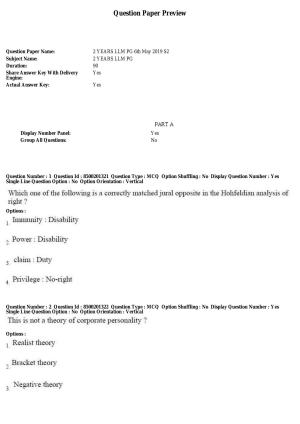 AP PGLCET 2019 Question Paper