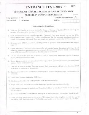 KUET 2023 M.Tech Computer Science Question Paper