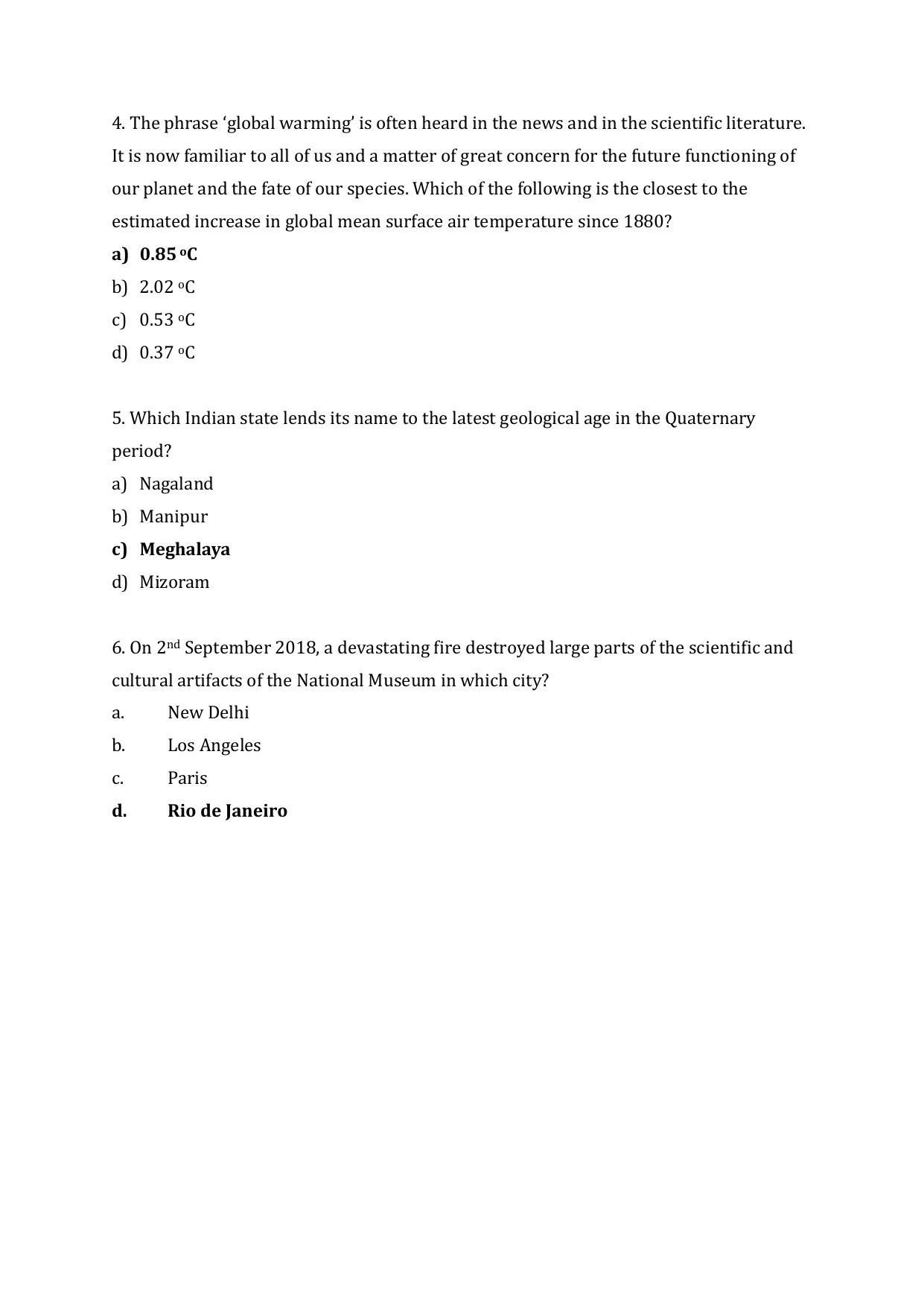 JGEEBILS Wildlife Biology & Conservation Question Paper 2020 - Page 2