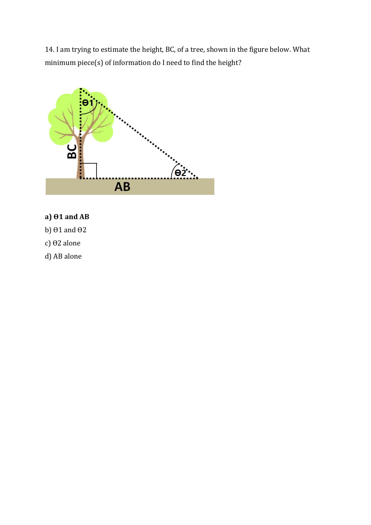 JGEEBILS Wildlife Biology & Conservation Question Paper 2020 - Page 14