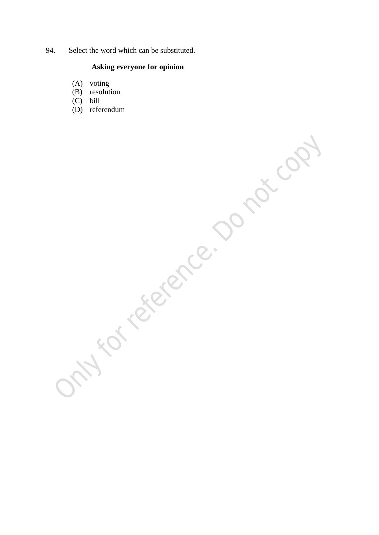 CUSAT CAT 2021 B.Voc Question Paper - Page 21