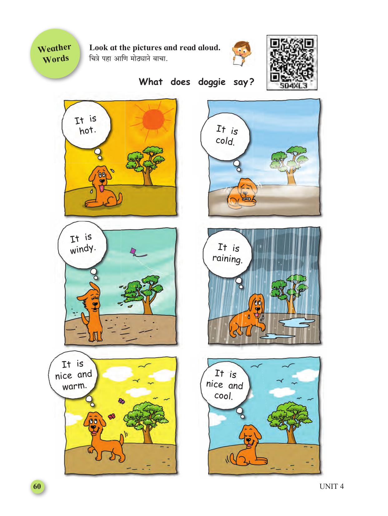 Maharashtra Board Class 3 My English (Marathi Medium) Textbook - Page 70