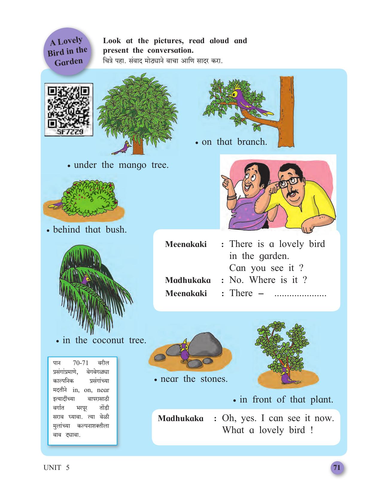 Maharashtra Board Class 3 My English (Marathi Medium) Textbook - Page 81