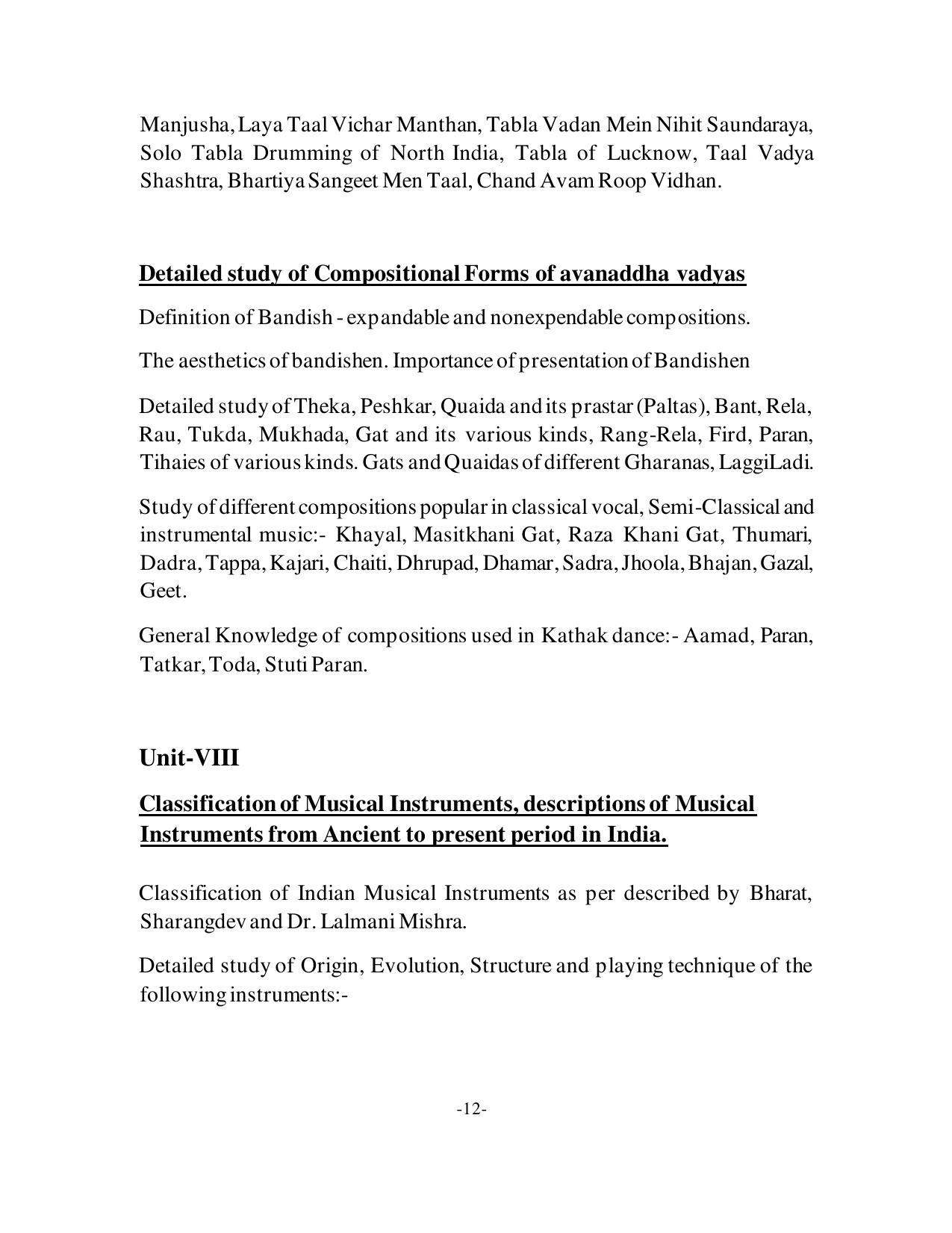 TNSET Syllabus - Music - Page 12