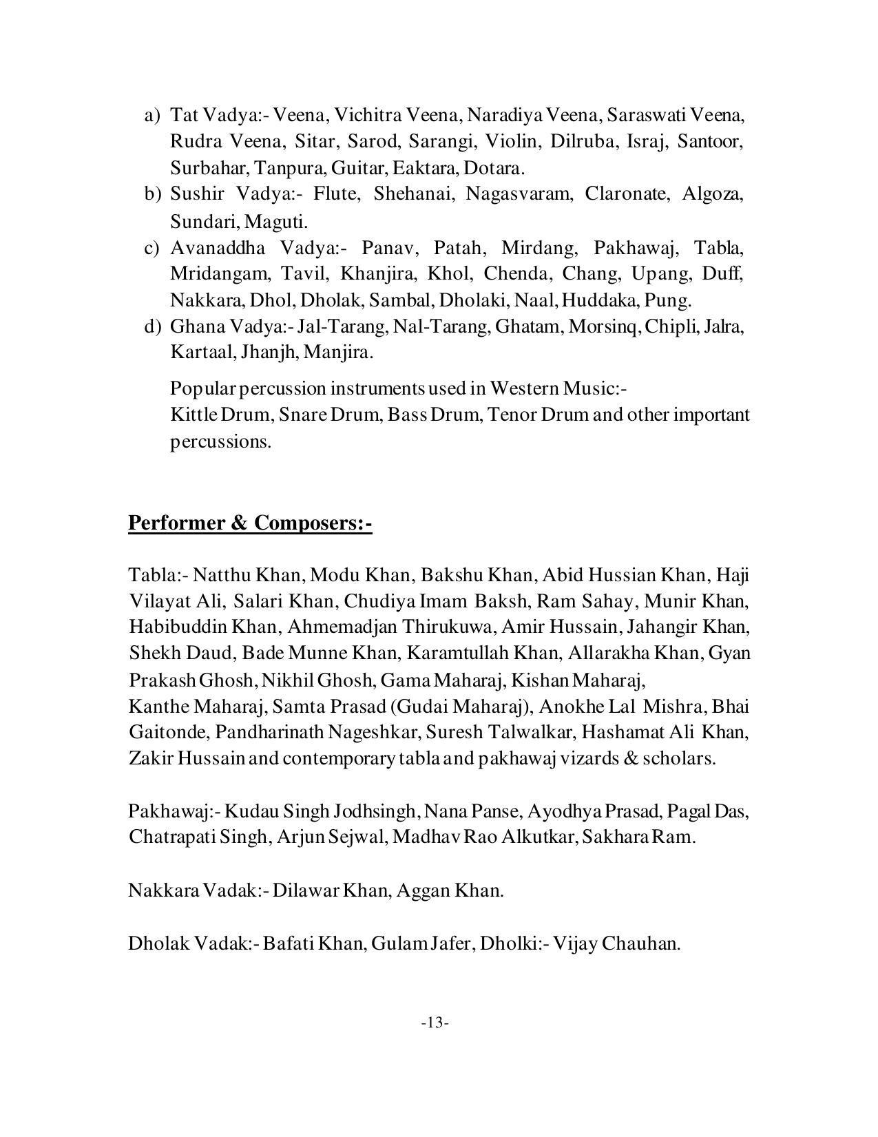 TNSET Syllabus - Music - Page 13