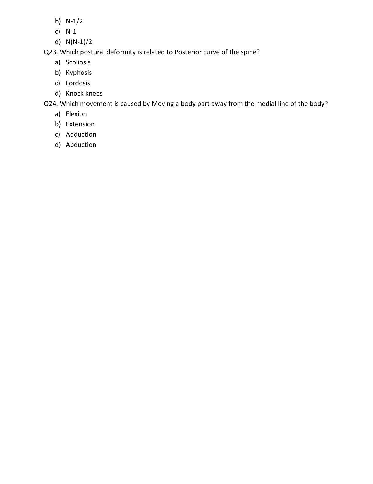 CBSE Class 12th Physical Education Sample Question Paper 2021-22 - Page 4
