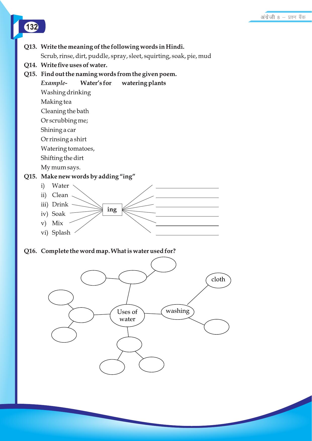 Chhattisgarh Board Class 8 English Question Bank - Page 6