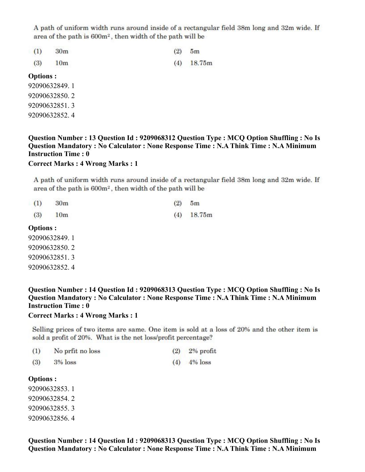 CUET PG 2023: MTQP08 – Nano Science/Nano Technology (Eng.)-Shift 2 (08-06-2023) Question Paper - Page 13