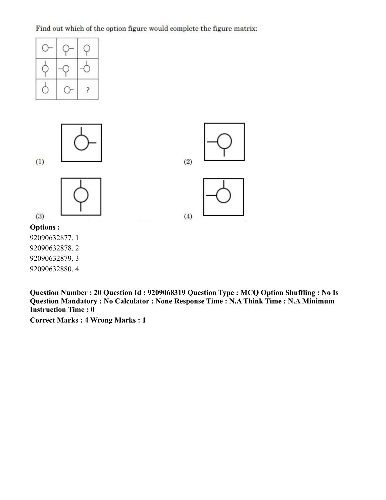 CUET PG 2023: MTQP08 – Nano Science/Nano Technology (Eng.)-Shift 2 (08-06-2023) Question Paper - Page 19