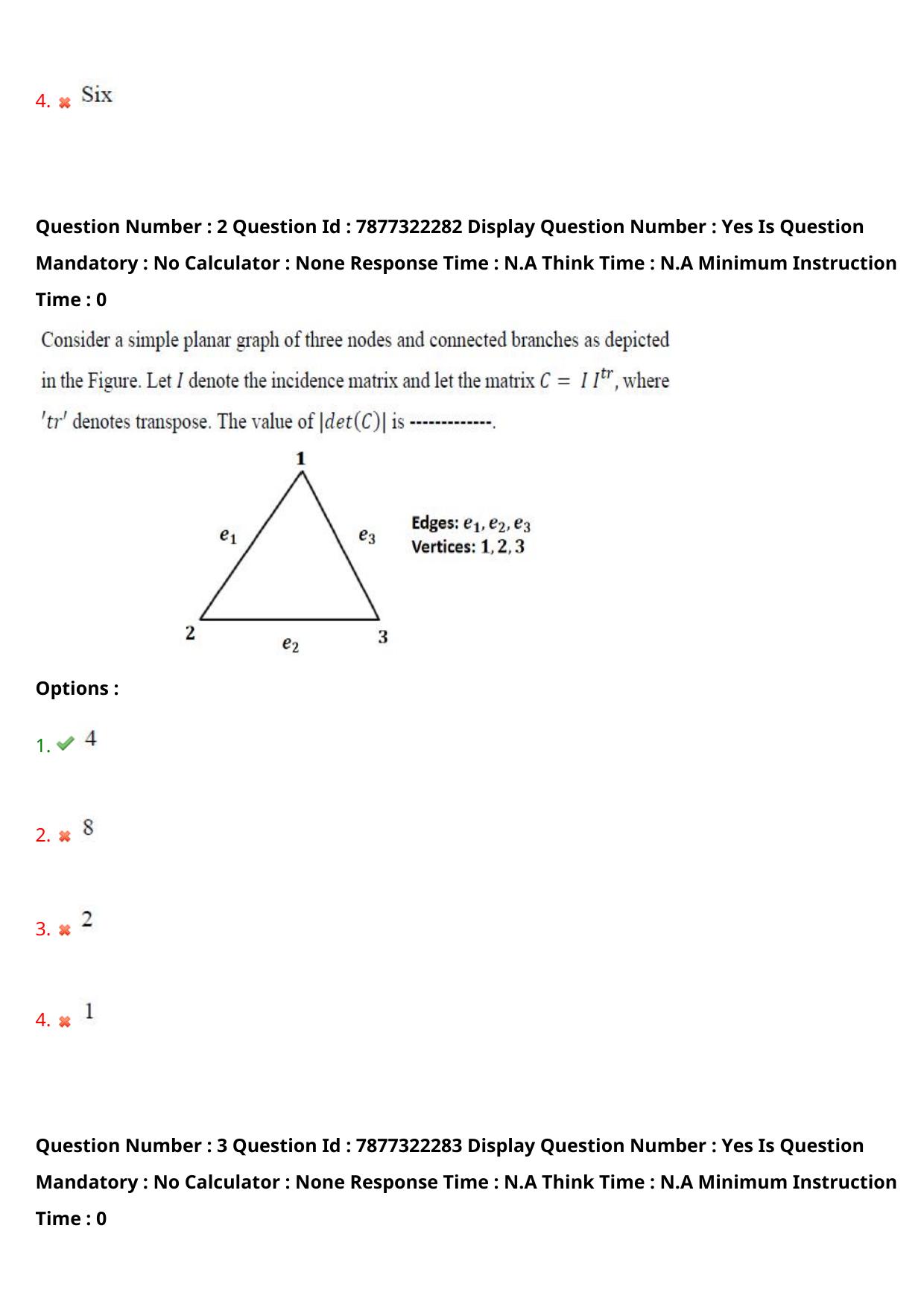 AP PGECET 2023 EC - ELECTRONICS AND COMMUNICATION ENGINEERING Question Paper with Preliminary Key - Page 3