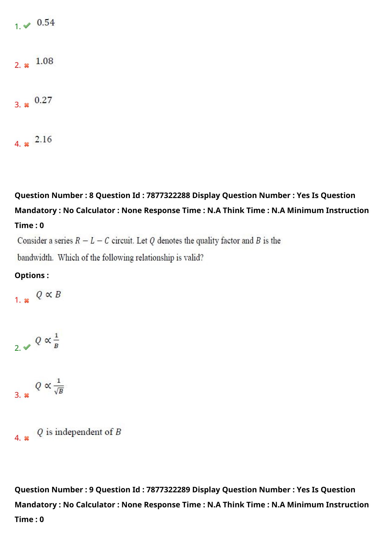 AP PGECET 2023 EC - ELECTRONICS AND COMMUNICATION ENGINEERING Question Paper with Preliminary Key - Page 7