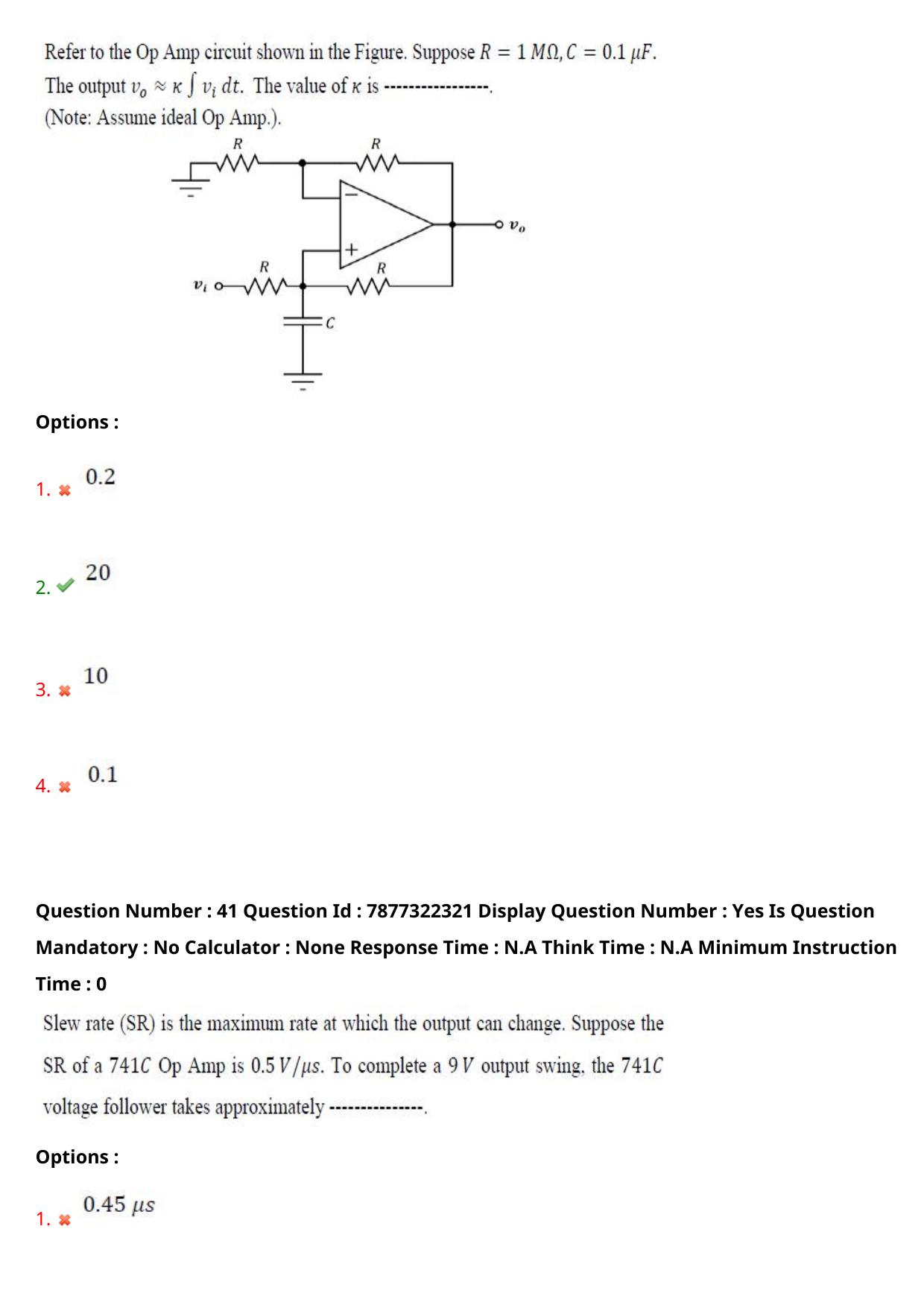 AP PGECET 2023 EC - ELECTRONICS AND COMMUNICATION ENGINEERING Question Paper with Preliminary Key - Page 29