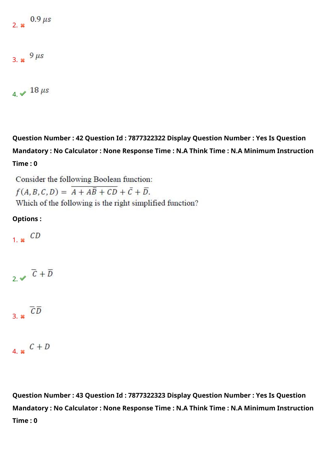 AP PGECET 2023 EC - ELECTRONICS AND COMMUNICATION ENGINEERING Question Paper with Preliminary Key - Page 30