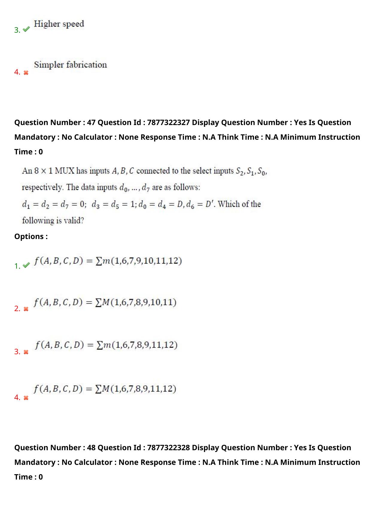 AP PGECET 2023 EC - ELECTRONICS AND COMMUNICATION ENGINEERING Question Paper with Preliminary Key - Page 33
