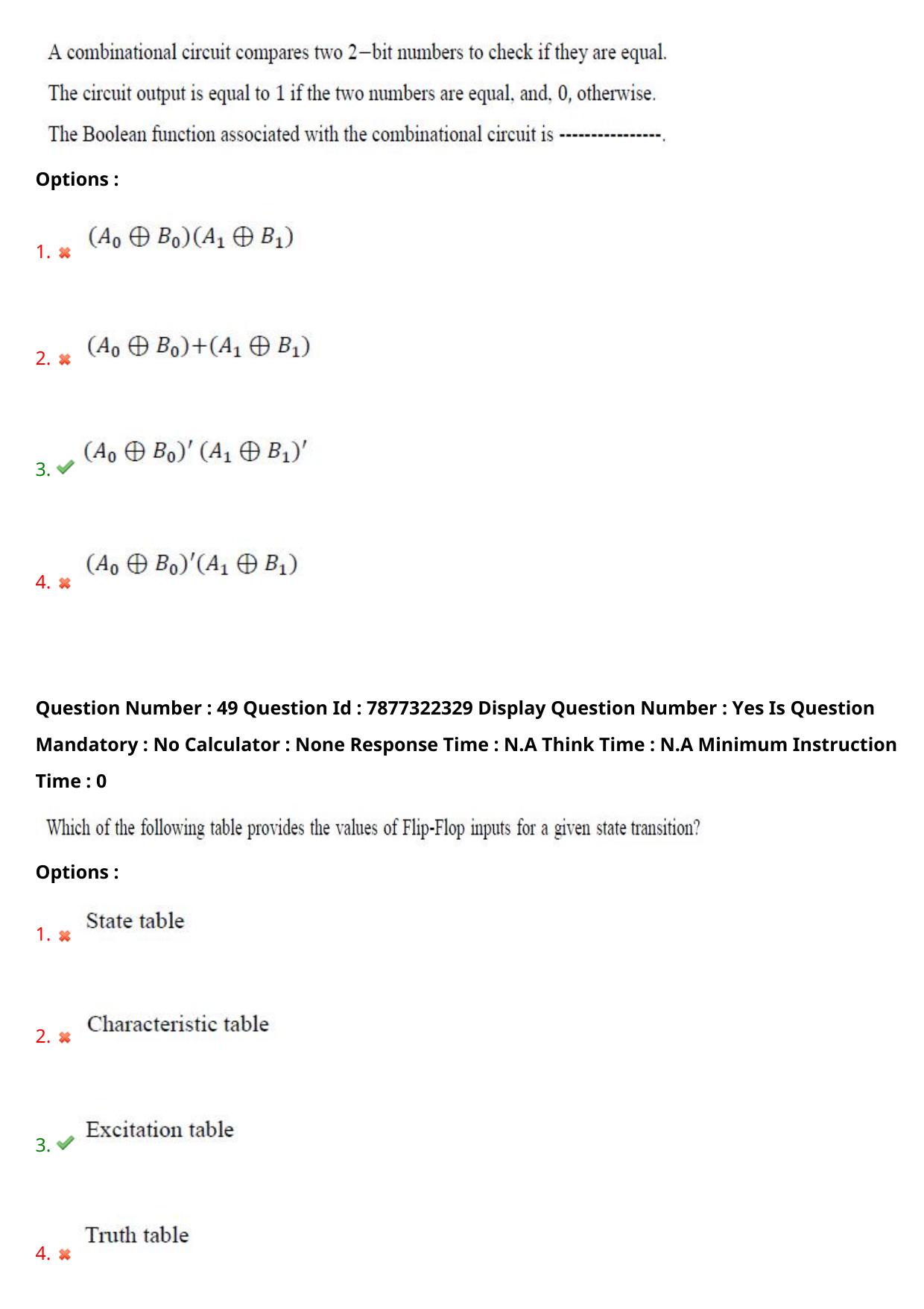 AP PGECET 2023 EC - ELECTRONICS AND COMMUNICATION ENGINEERING Question Paper with Preliminary Key - Page 34