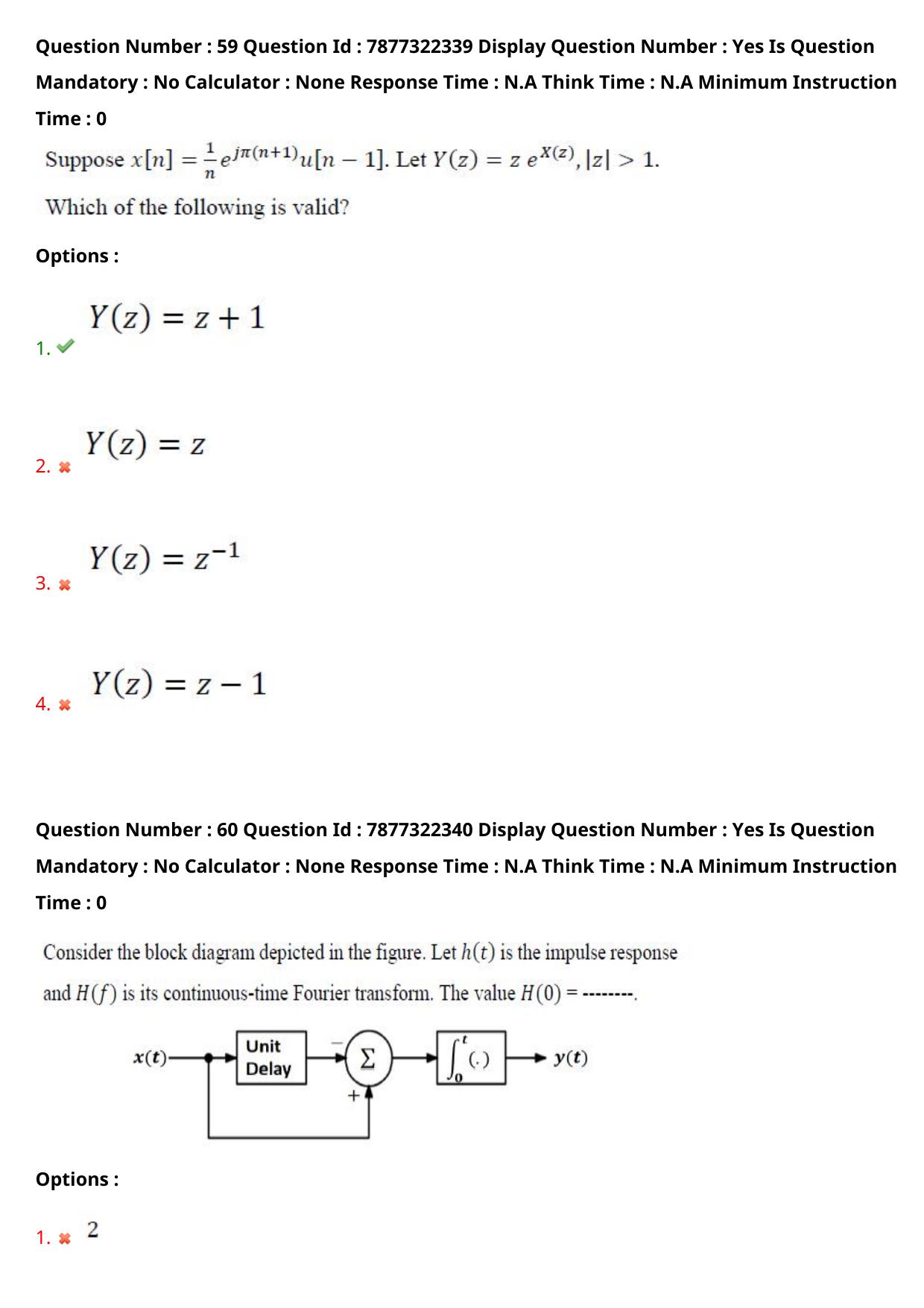 AP PGECET 2023 EC - ELECTRONICS AND COMMUNICATION ENGINEERING Question Paper with Preliminary Key - Page 41