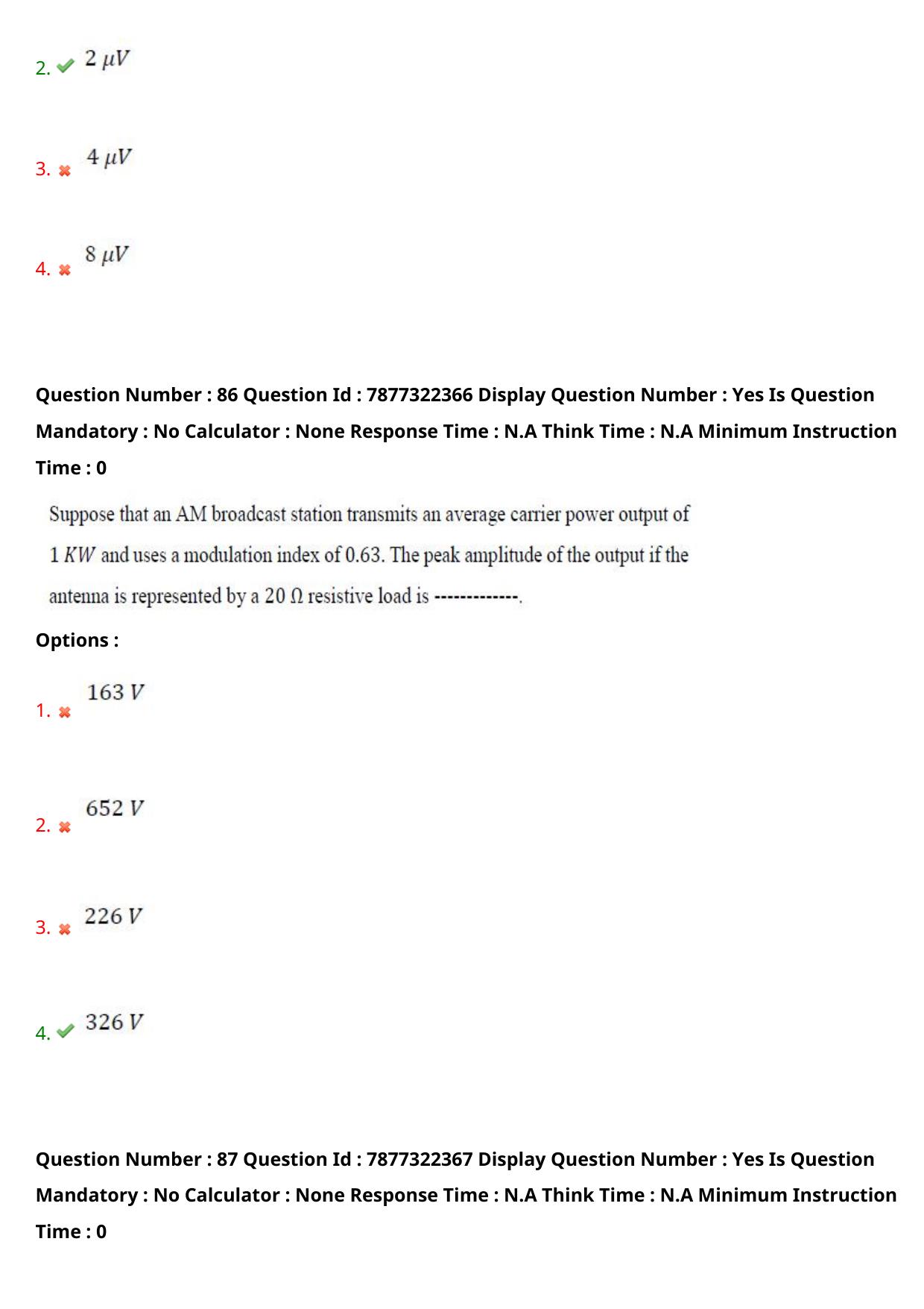 AP PGECET 2023 EC - ELECTRONICS AND COMMUNICATION ENGINEERING Question Paper with Preliminary Key - Page 59