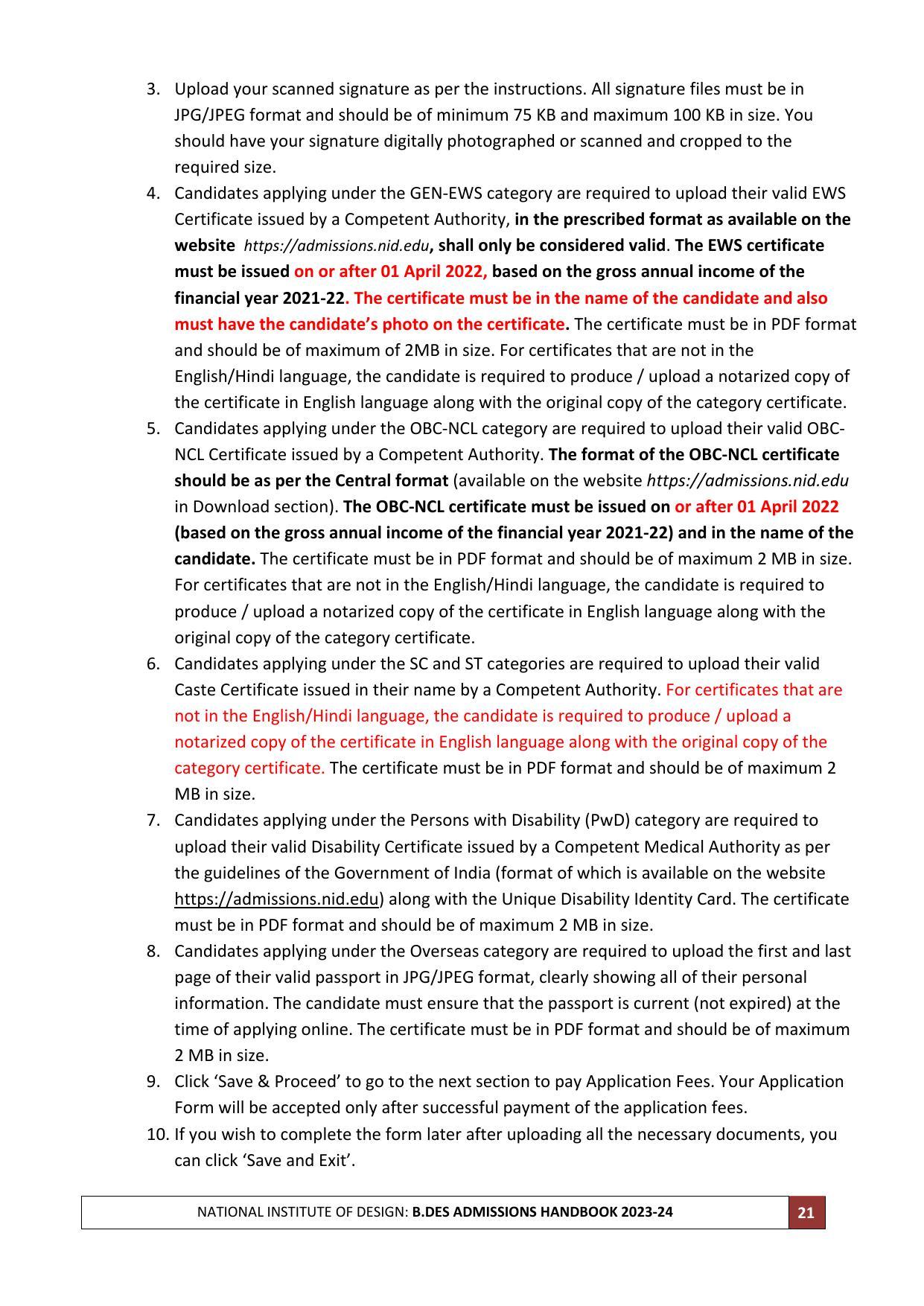 NID Entrance Exam (B.Des) - Page 21