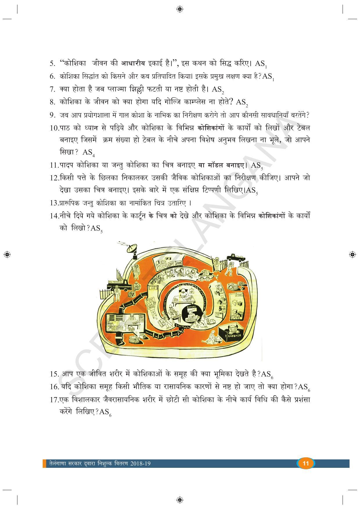 TS SCERT Class 9 Biological Science (Hindi Medium) Text Book - Page 23