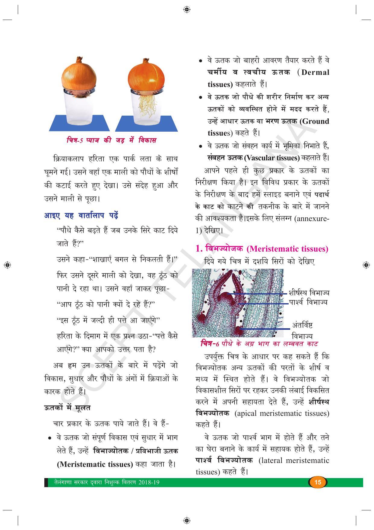 TS SCERT Class 9 Biological Science (Hindi Medium) Text Book - Page 27