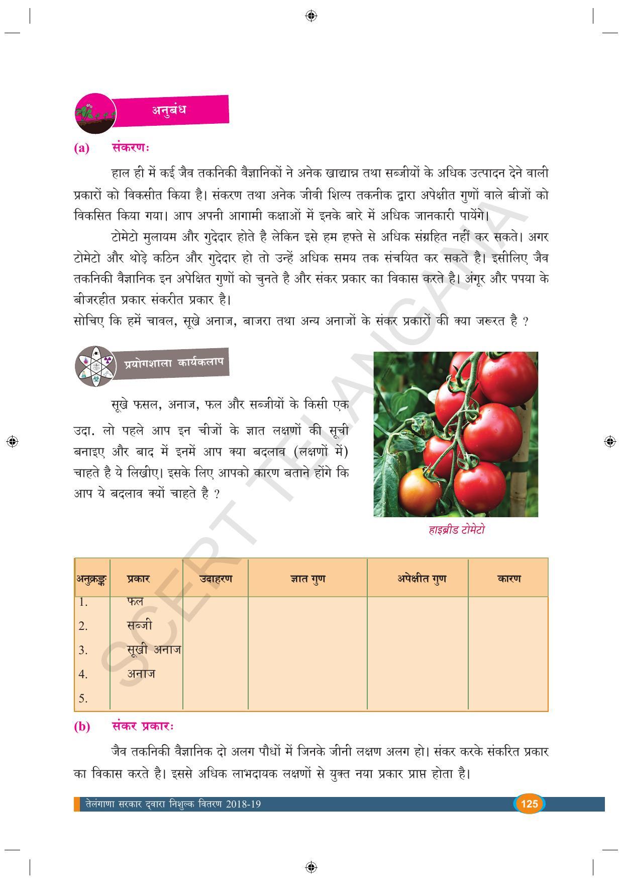 TS SCERT Class 9 Biological Science (Hindi Medium) Text Book - Page 137
