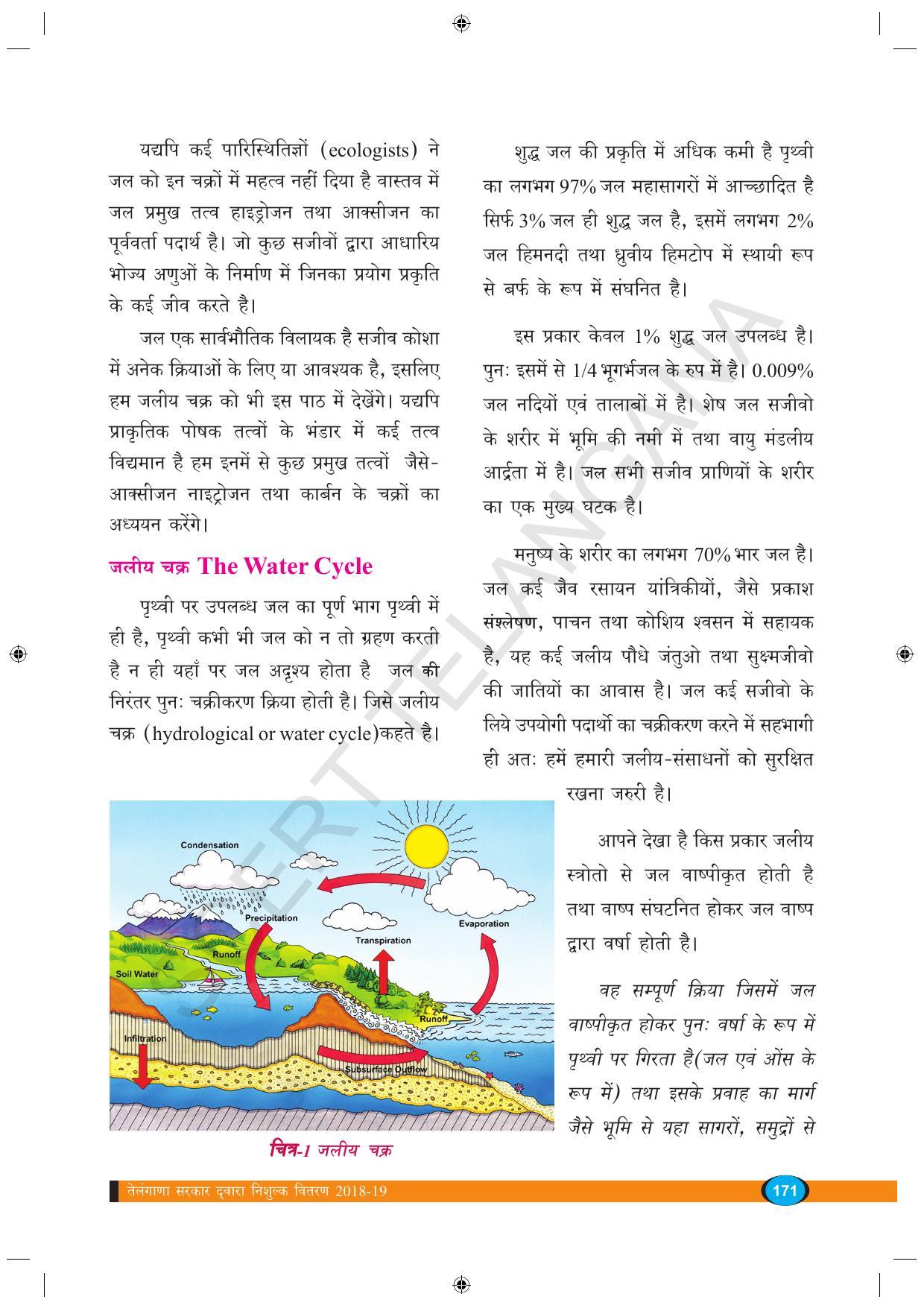 TS SCERT Class 9 Biological Science (Hindi Medium) Text Book - Page 183