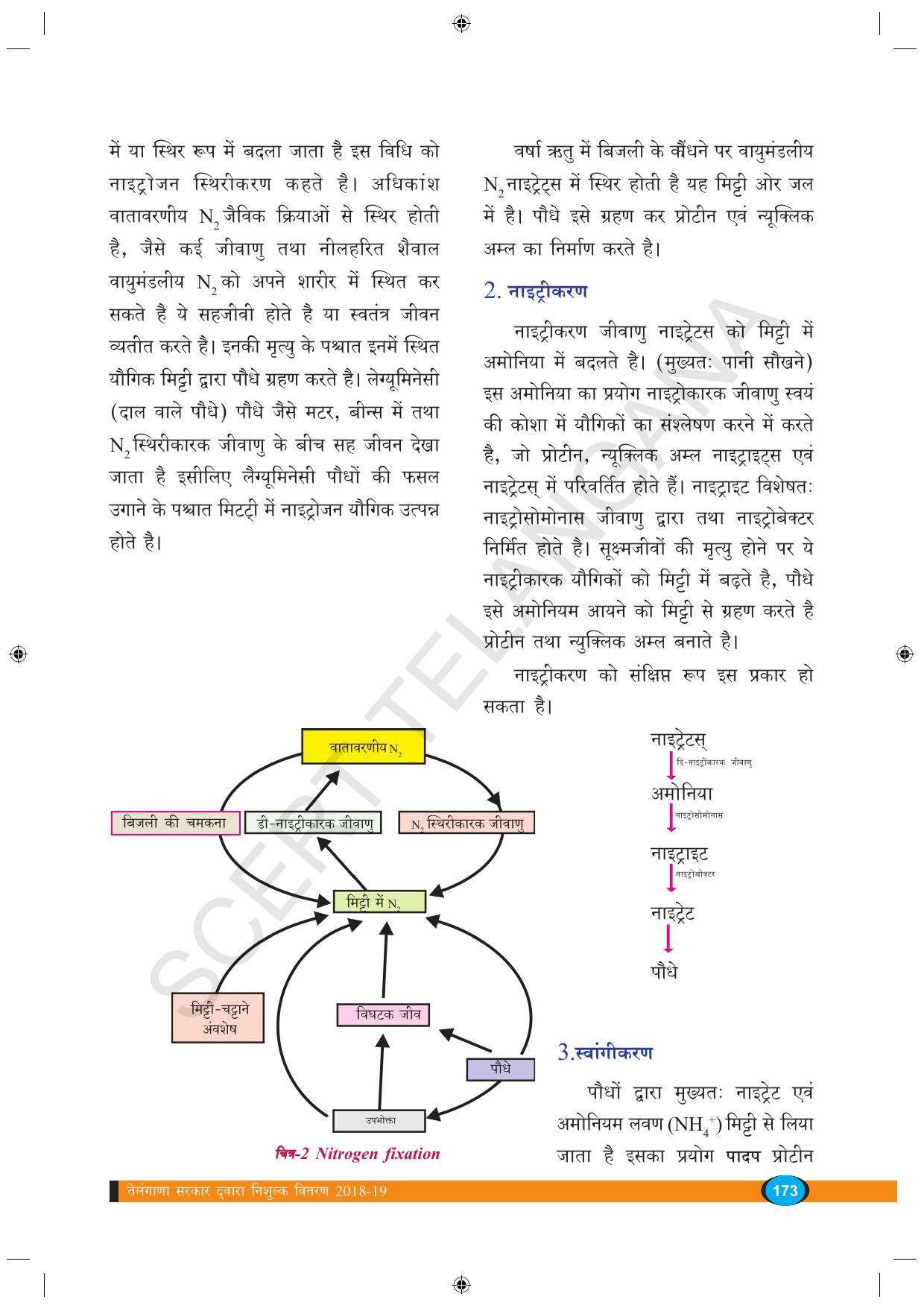 TS SCERT Class 9 Biological Science (Hindi Medium) Text Book - Page 185