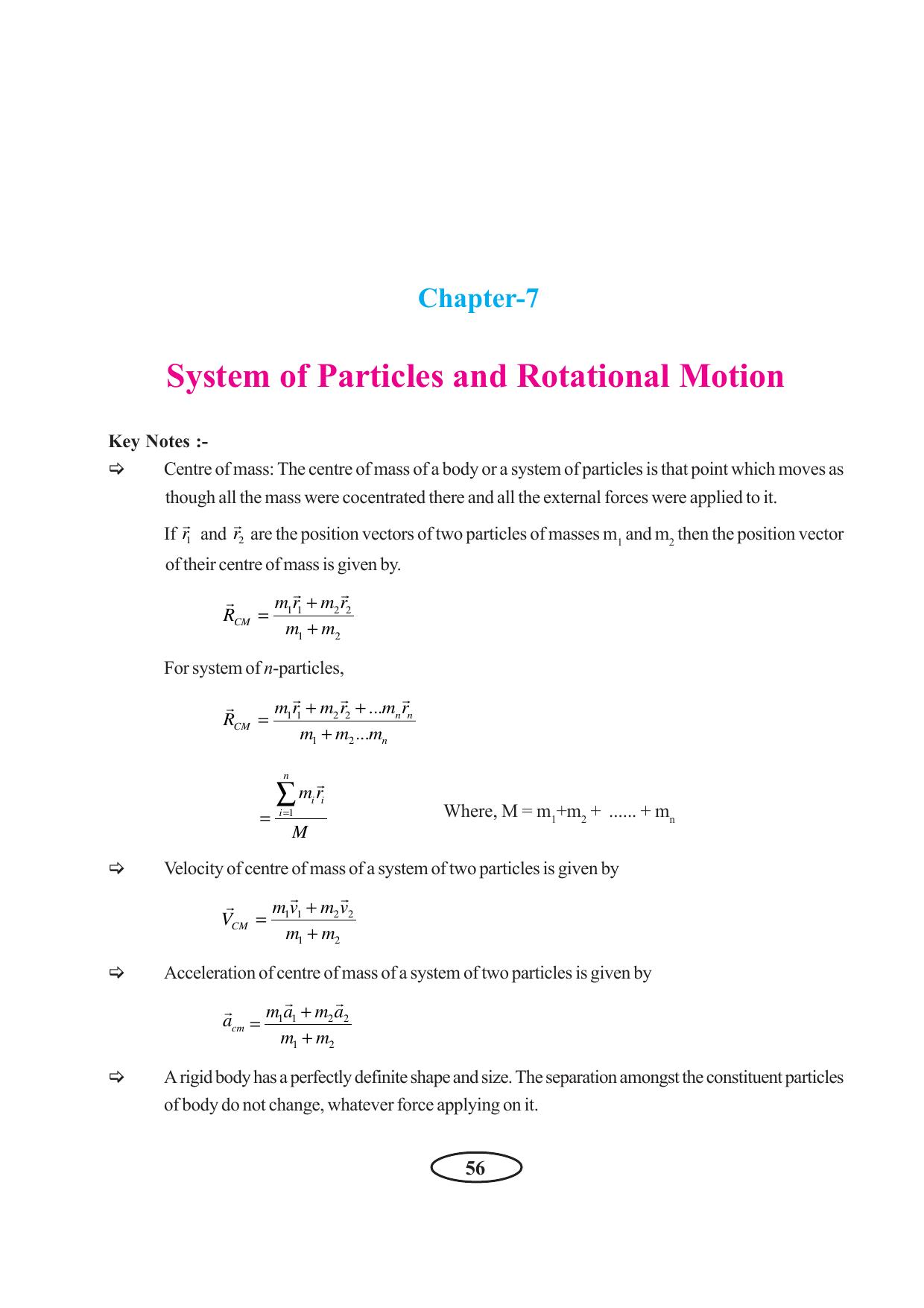 Tripura Board Class 11 Physics English Version Workbooks - Page 62