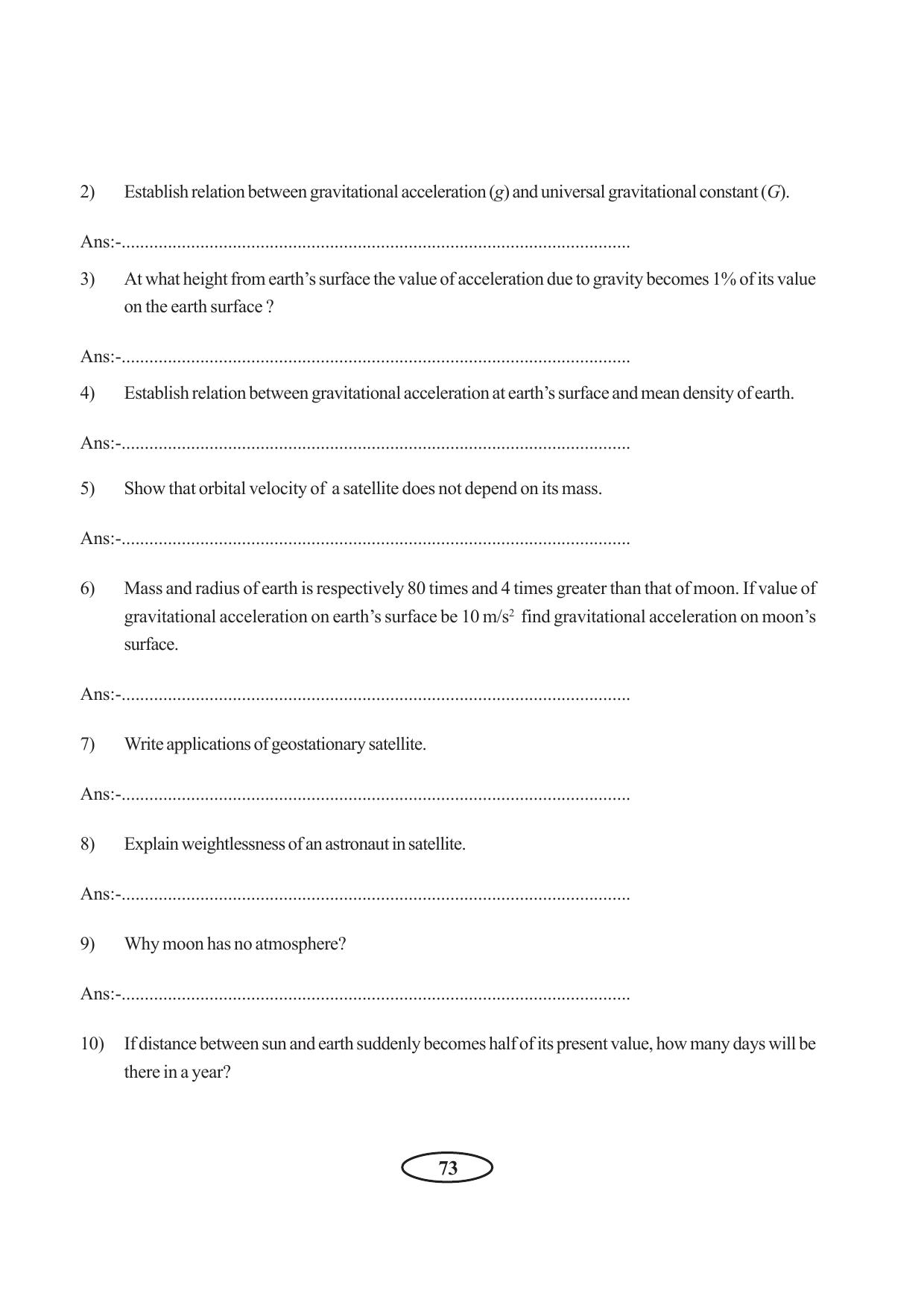 Tripura Board Class 11 Physics English Version Workbooks - Page 79