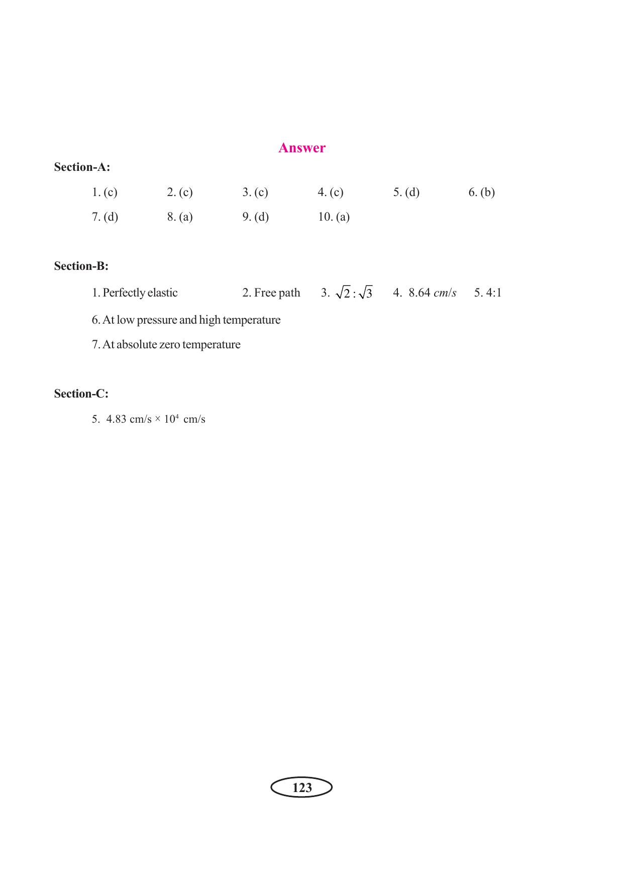 Tripura Board Class 11 Physics English Version Workbooks - Page 129