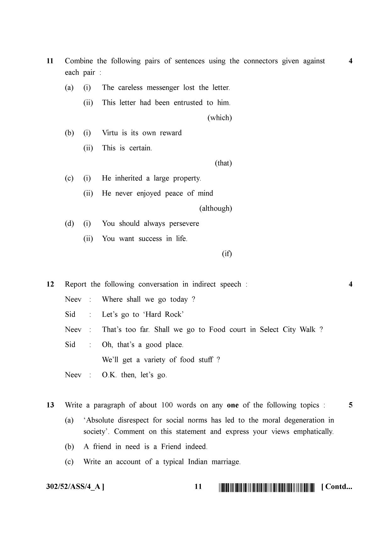 NIOS April 2016 Class 12 Question Paper - Page 19