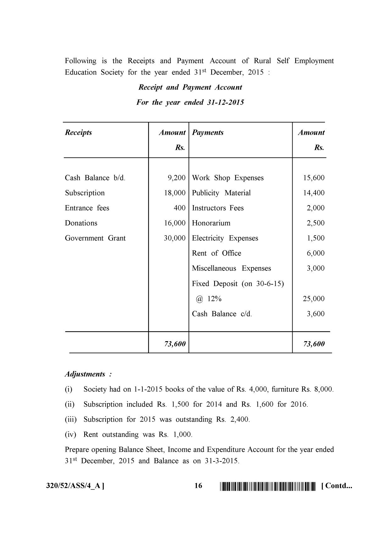 NIOS April 2016 Class 12 Question Paper - Page 270