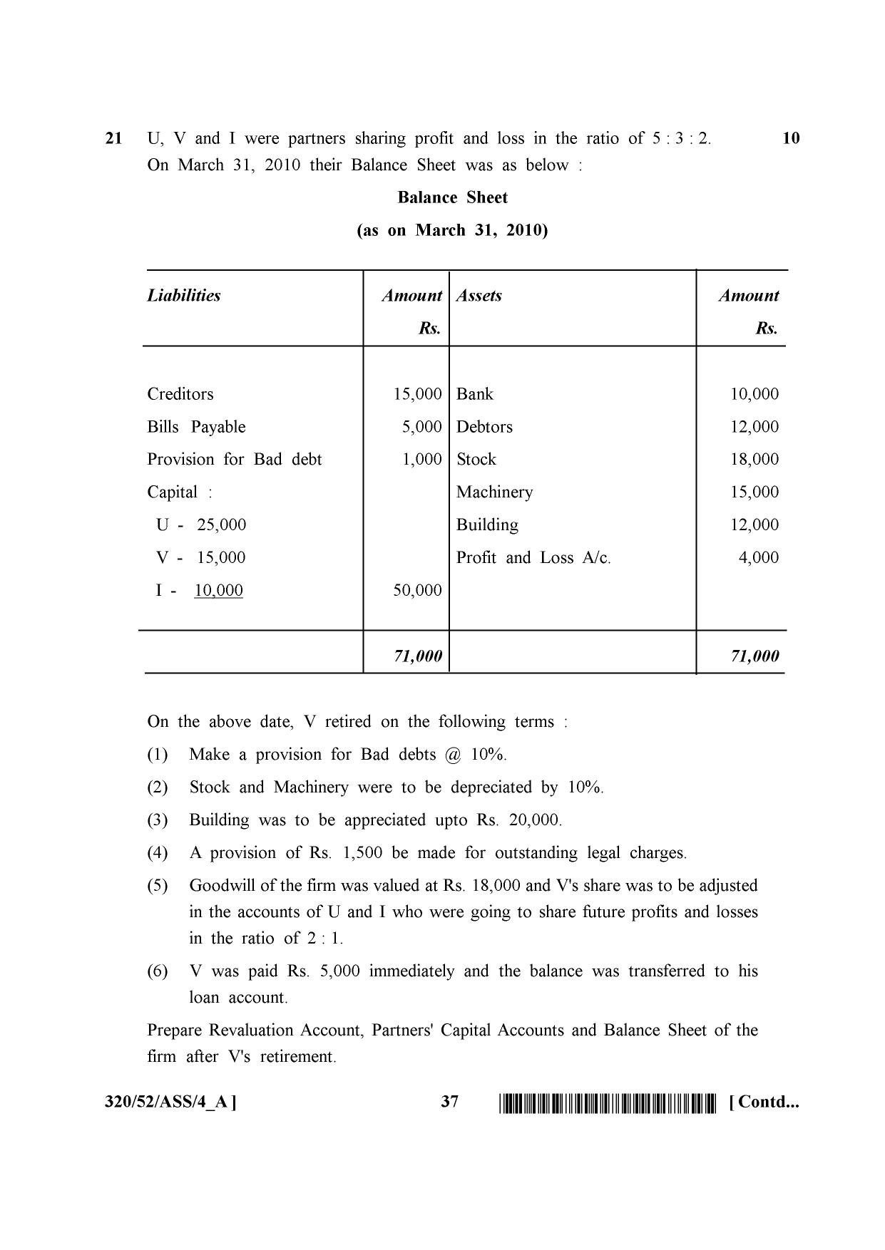 NIOS April 2016 Class 12 Question Paper - Page 291