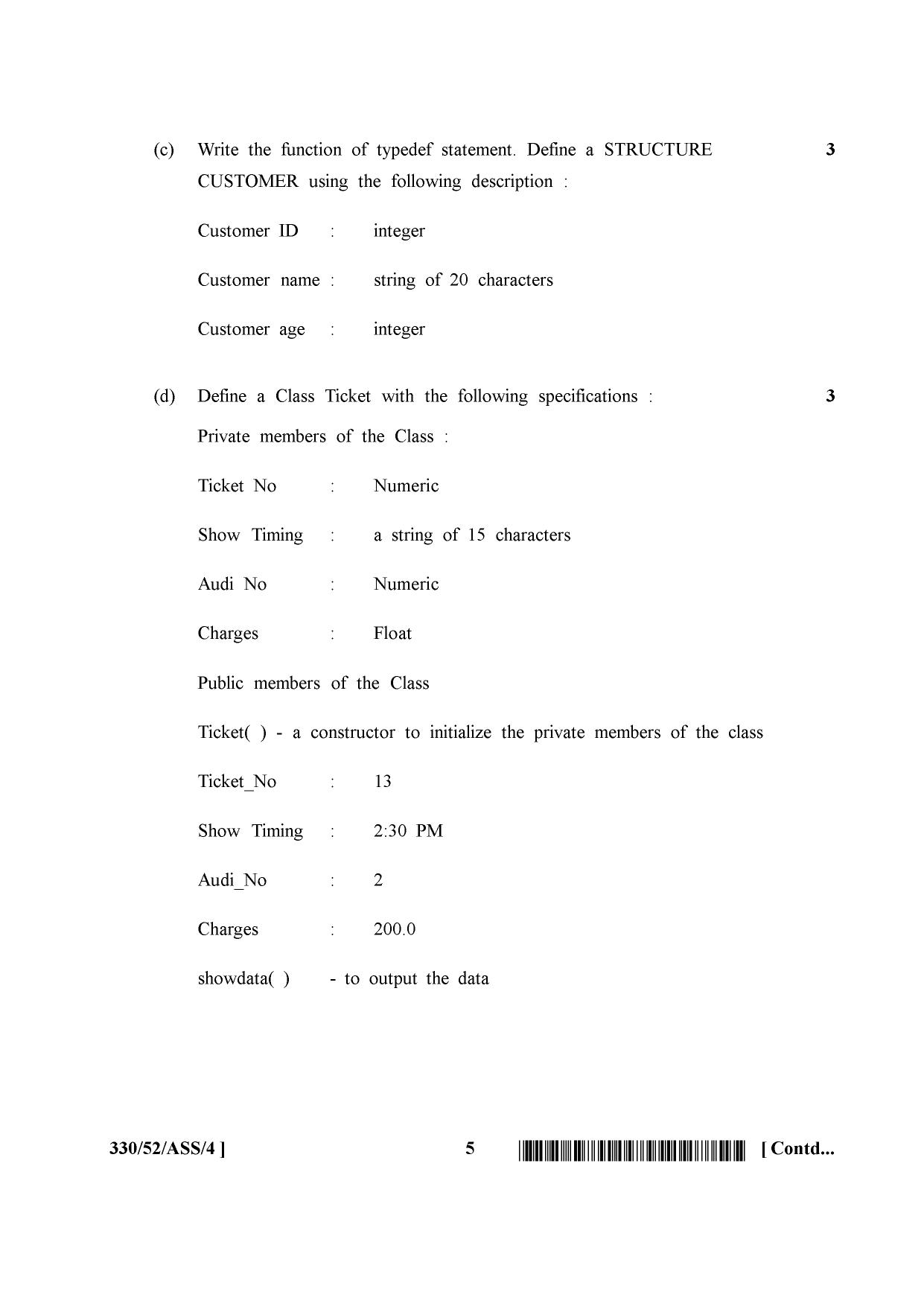 NIOS April 2016 Class 12 Question Paper - Page 323