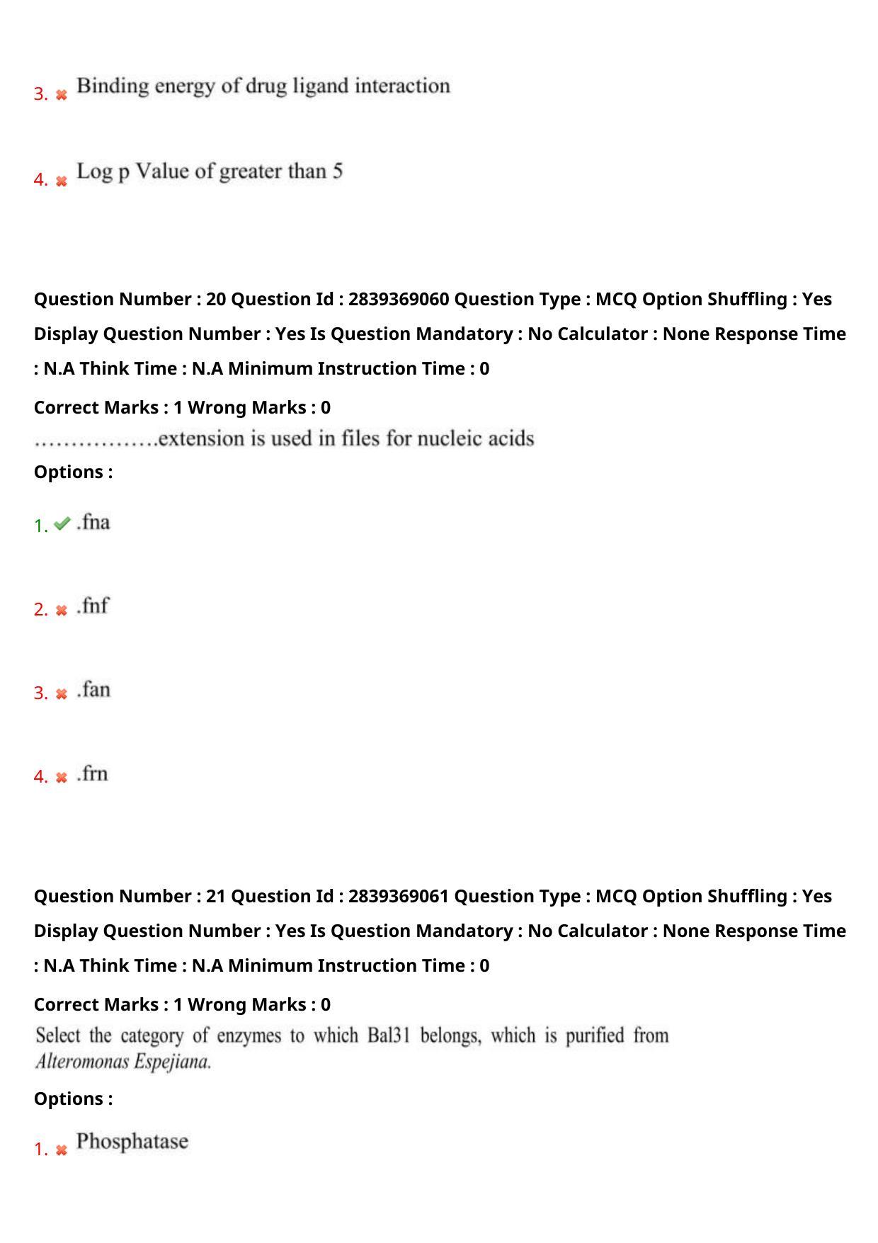 TS PGECET 2023: BT - BIO-TECHNOLOGY Question Papers - Page 14