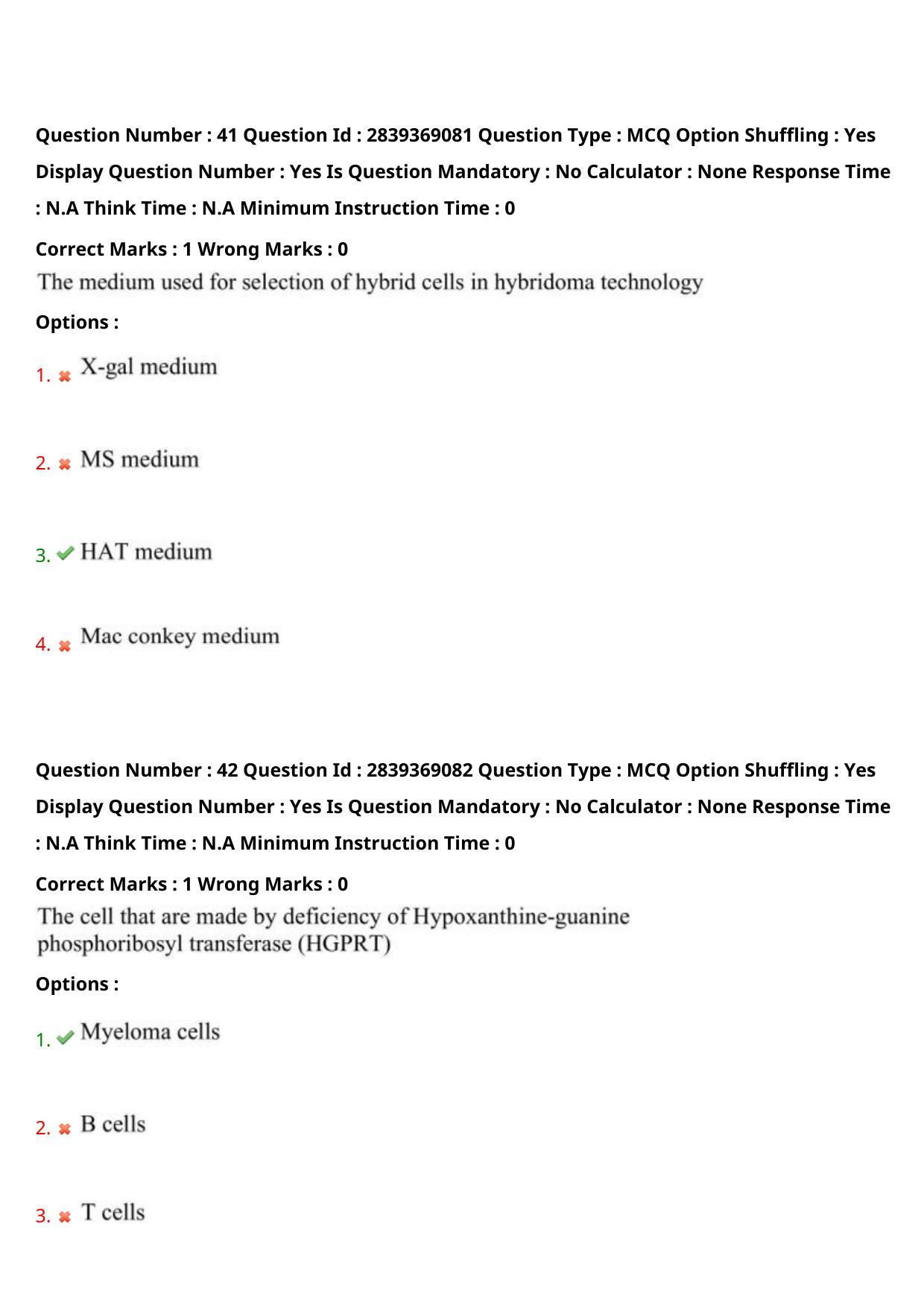 TS PGECET 2023: BT - BIO-TECHNOLOGY Question Papers - Page 25