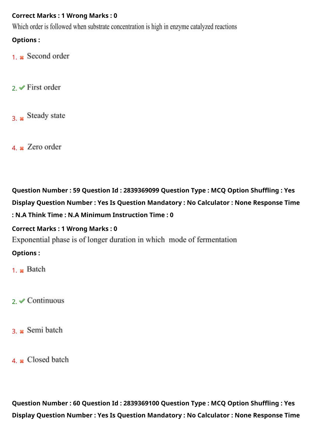 TS PGECET 2023: BT - BIO-TECHNOLOGY Question Papers - Page 34